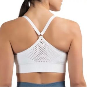 Member’s Mark white sports bra